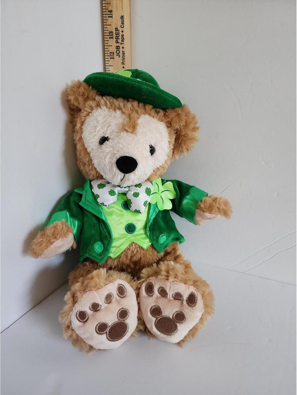 Disney Parks Duffy the Disney Bear St. Patrick's Day Plush